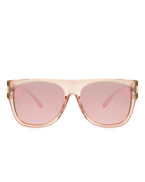 Pink Polarized Sunglasses - Light Pink