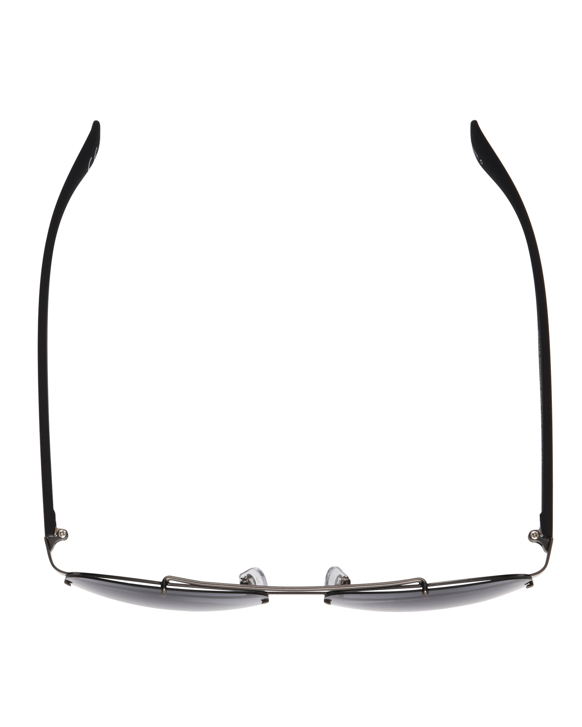 Rush Polarized Aviator Sunglasses - Gunmetal/Black