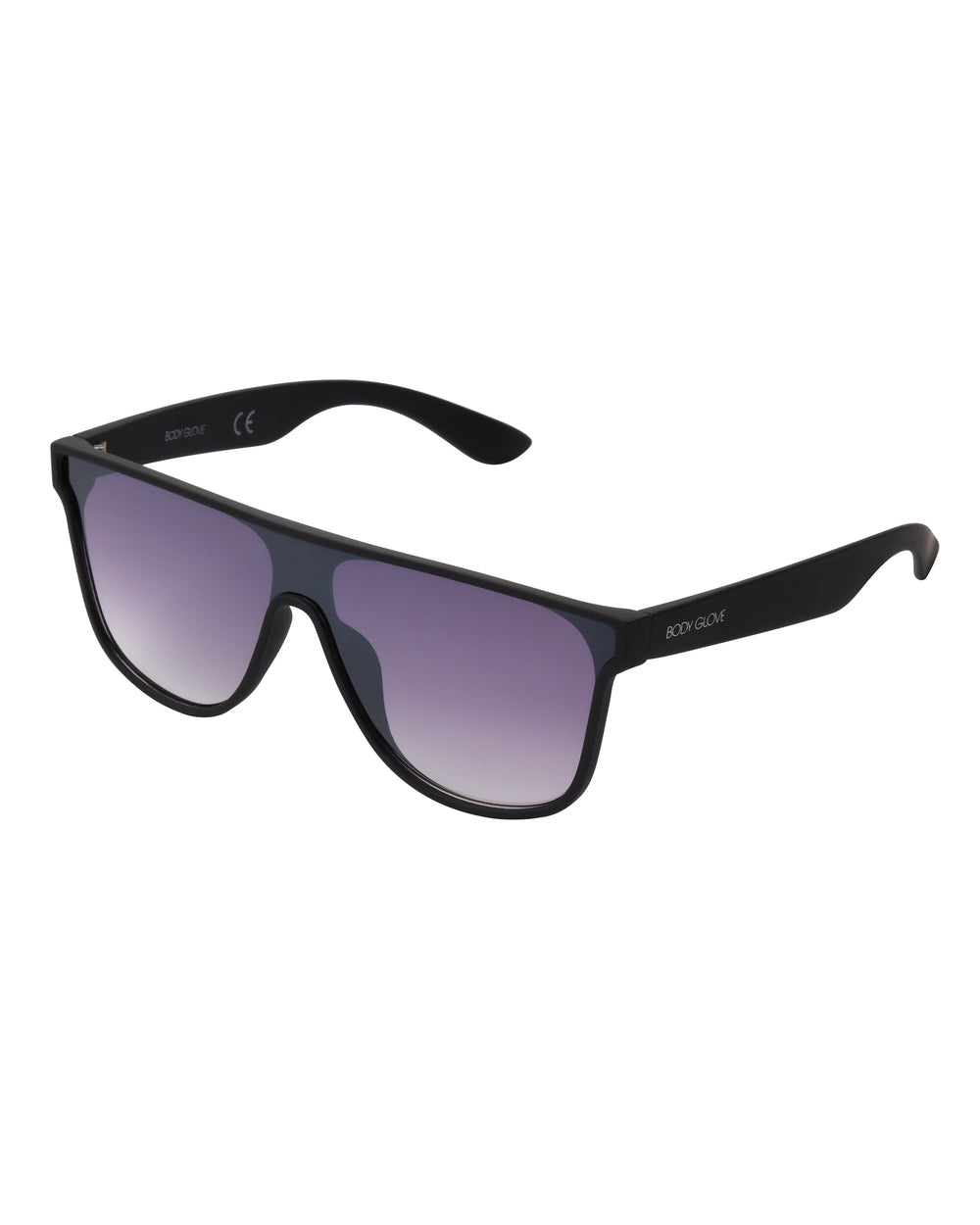 Body Glove Sunglasses mod. SR1021 BGPC 2203 Black Green Wrap Half Rim New
