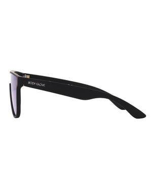Toby Shield-Shaped Sunglasses - Blue/Black