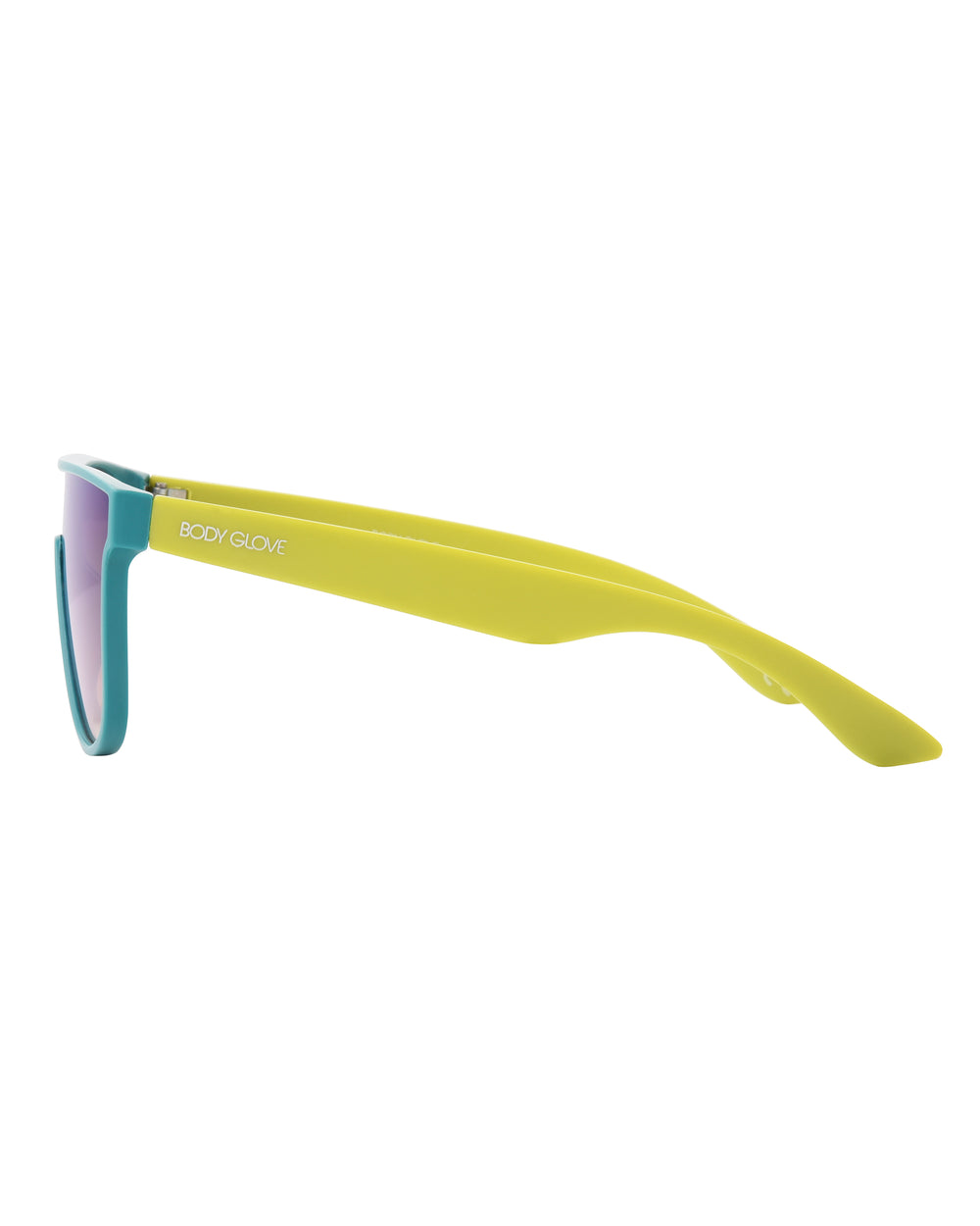 Toby Shield-Shaped Sunglasses - Teal
