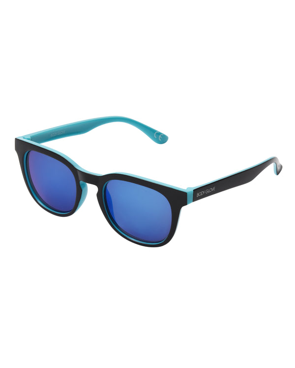 Maxwell Square Sunglasses - Black/Blue - Body Glove