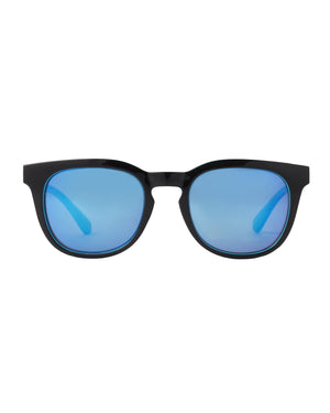 Maxwell Square Sunglasses - Black/Blue