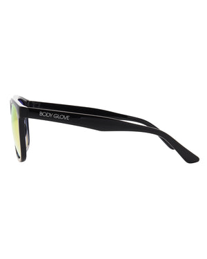 Talise Way-Style Frame Sunglasses - Black