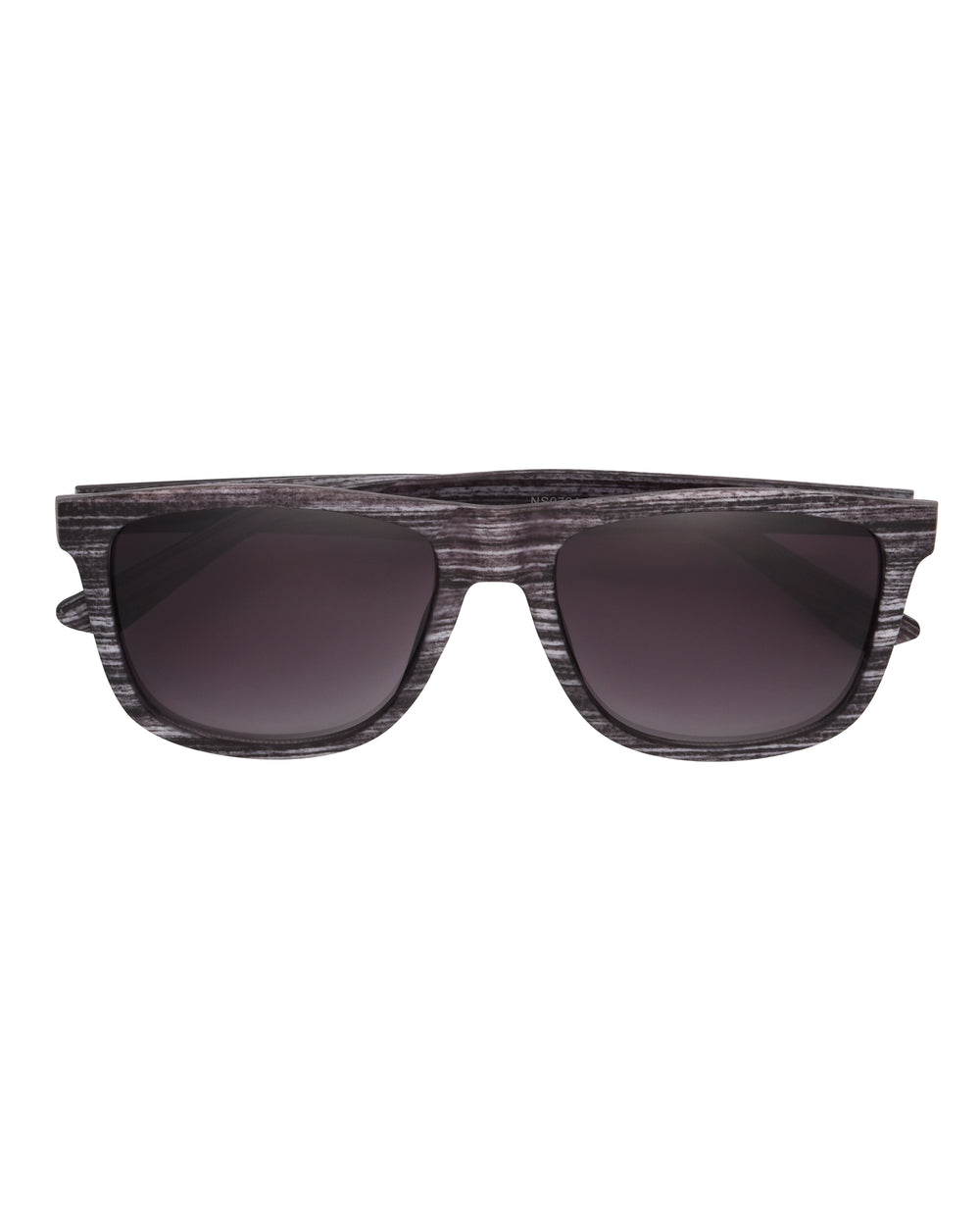 Talise Way-Style Frame Sunglasses - Black/Wood - Body Glove