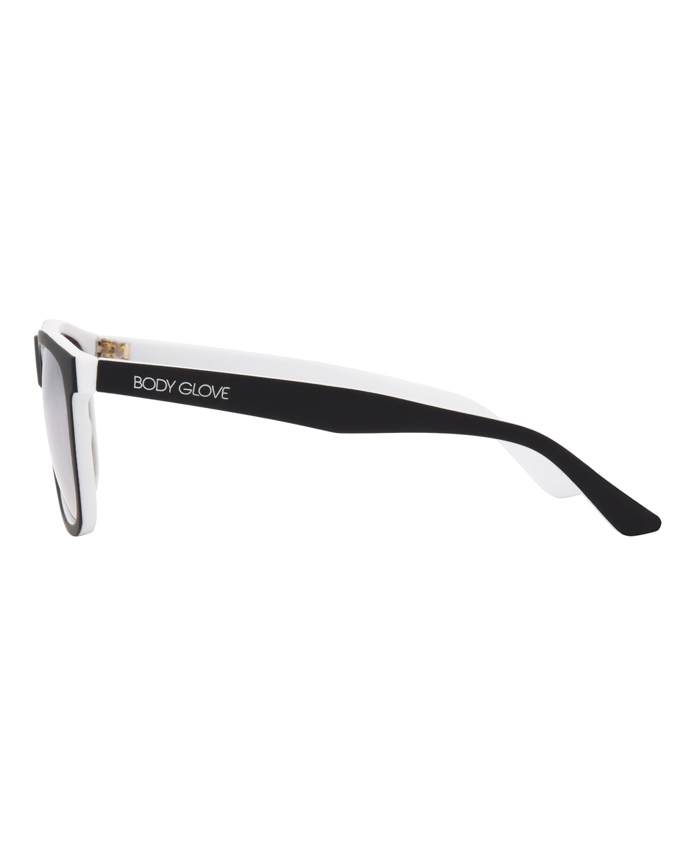 Talise Way-Style Frame Sunglasses - Black/White