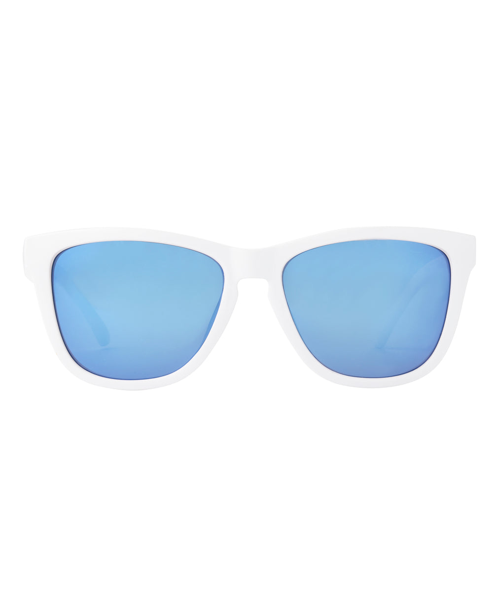 Maya Way-Style Frame Sunglasses - White