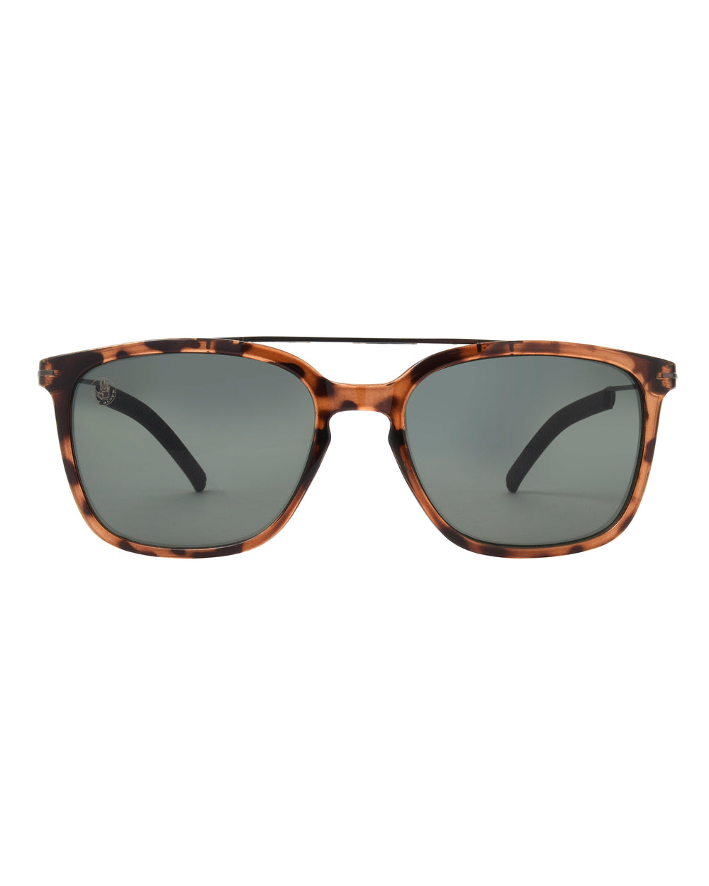 Black Out Square Sunglasses - Brown
