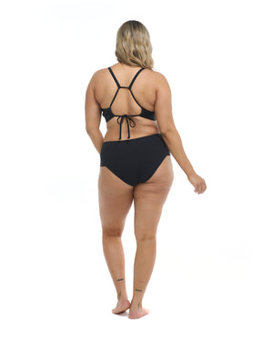 Ibiza Plus Size Coco Bikini Bottom - Black