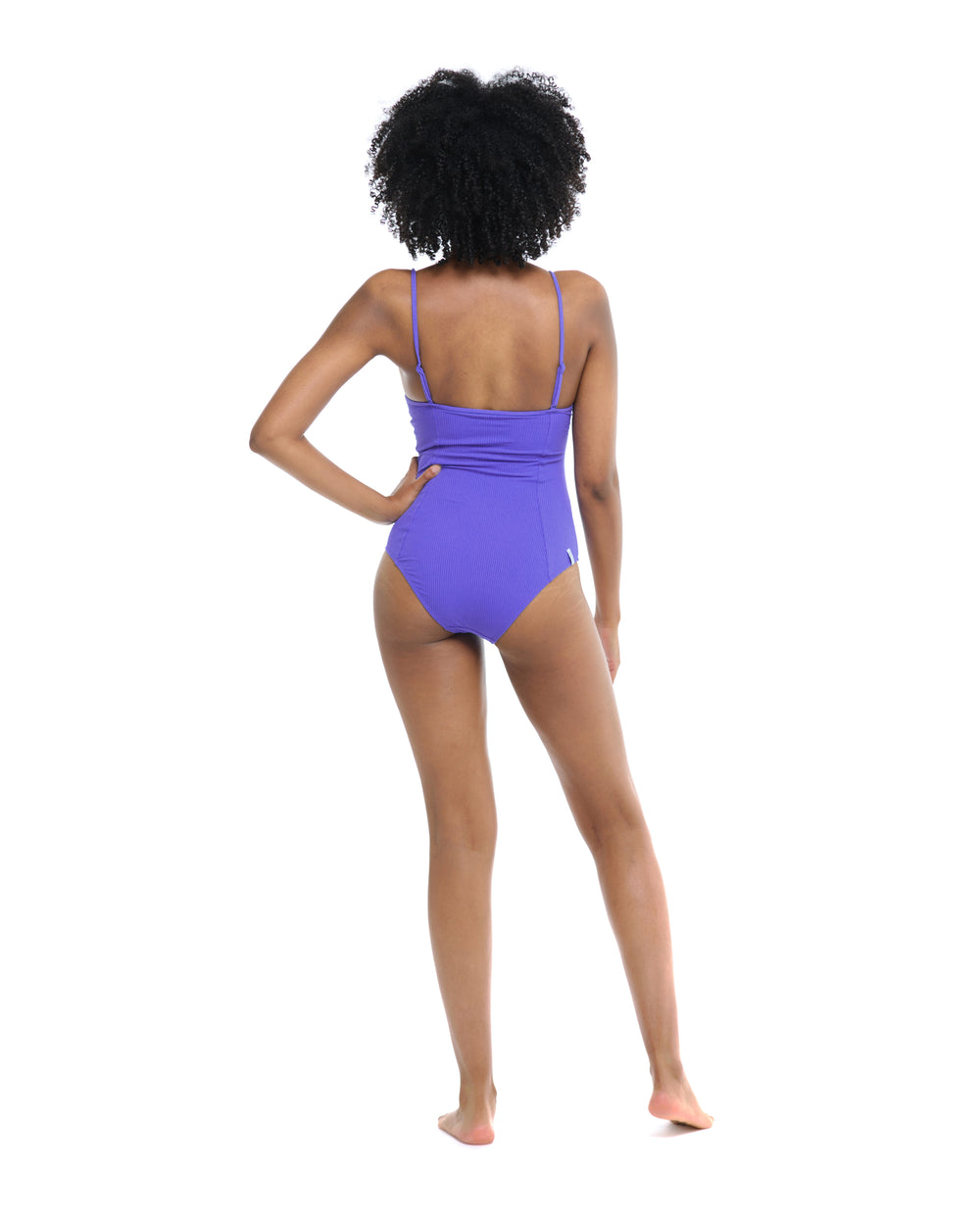 Ibiza Palm One-Piece Swimsuit - Clearwater