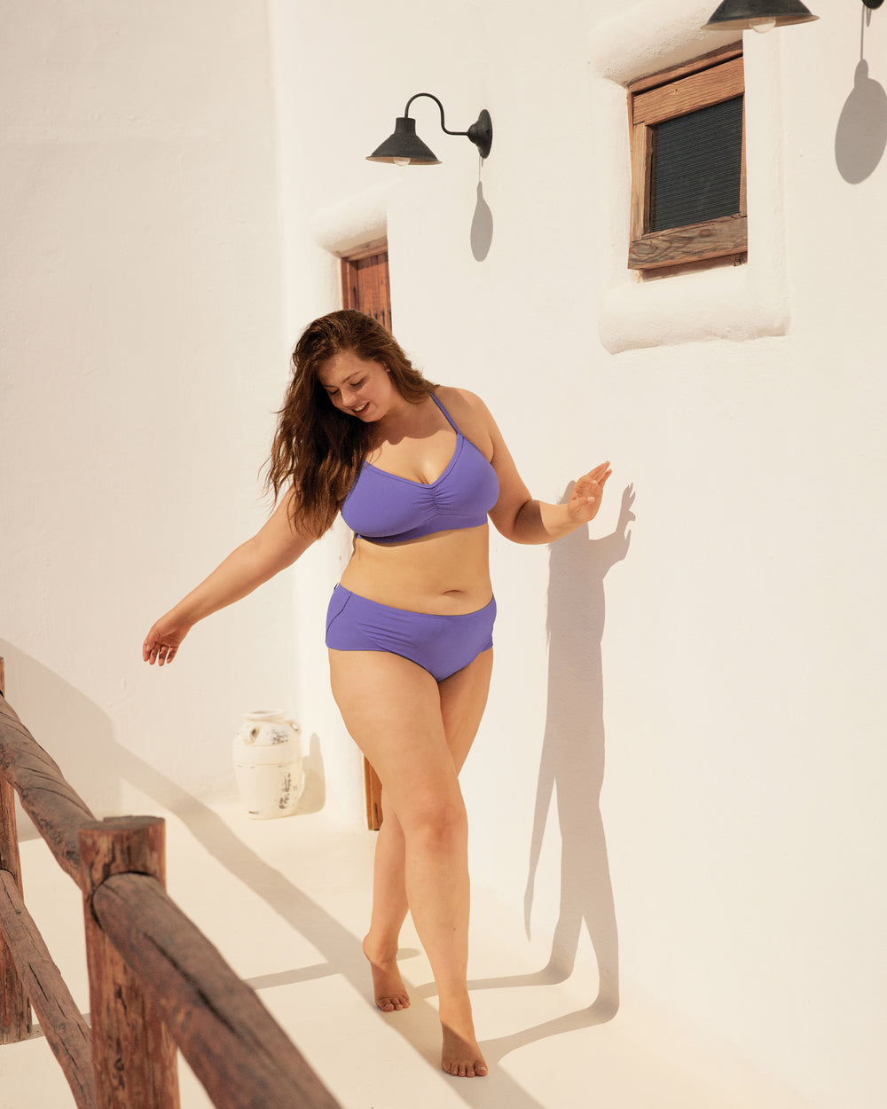Ibiza Coco Plus Size Bikini Bottom - Clearwater