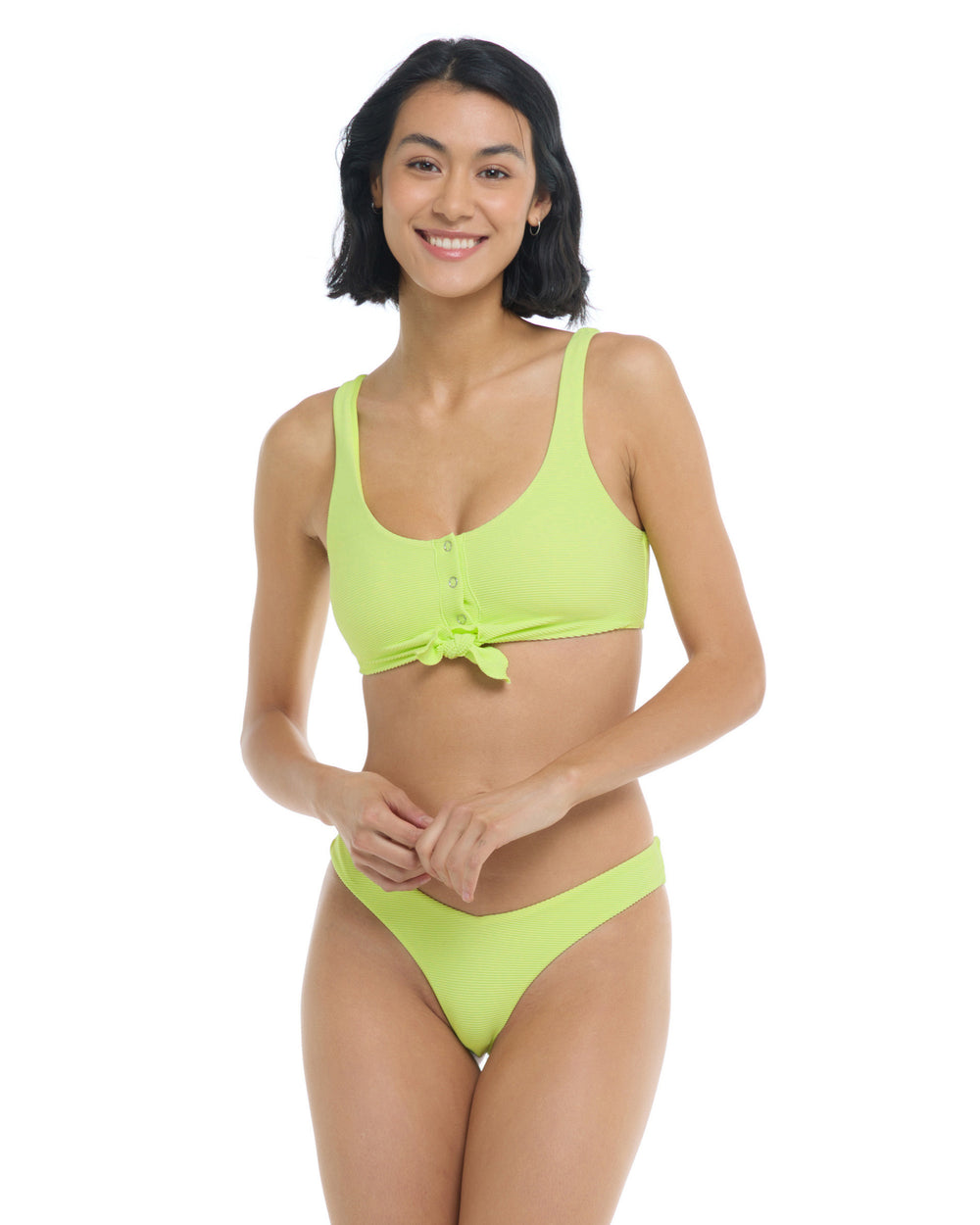 Vibrant Neon Bras for a Playful Look