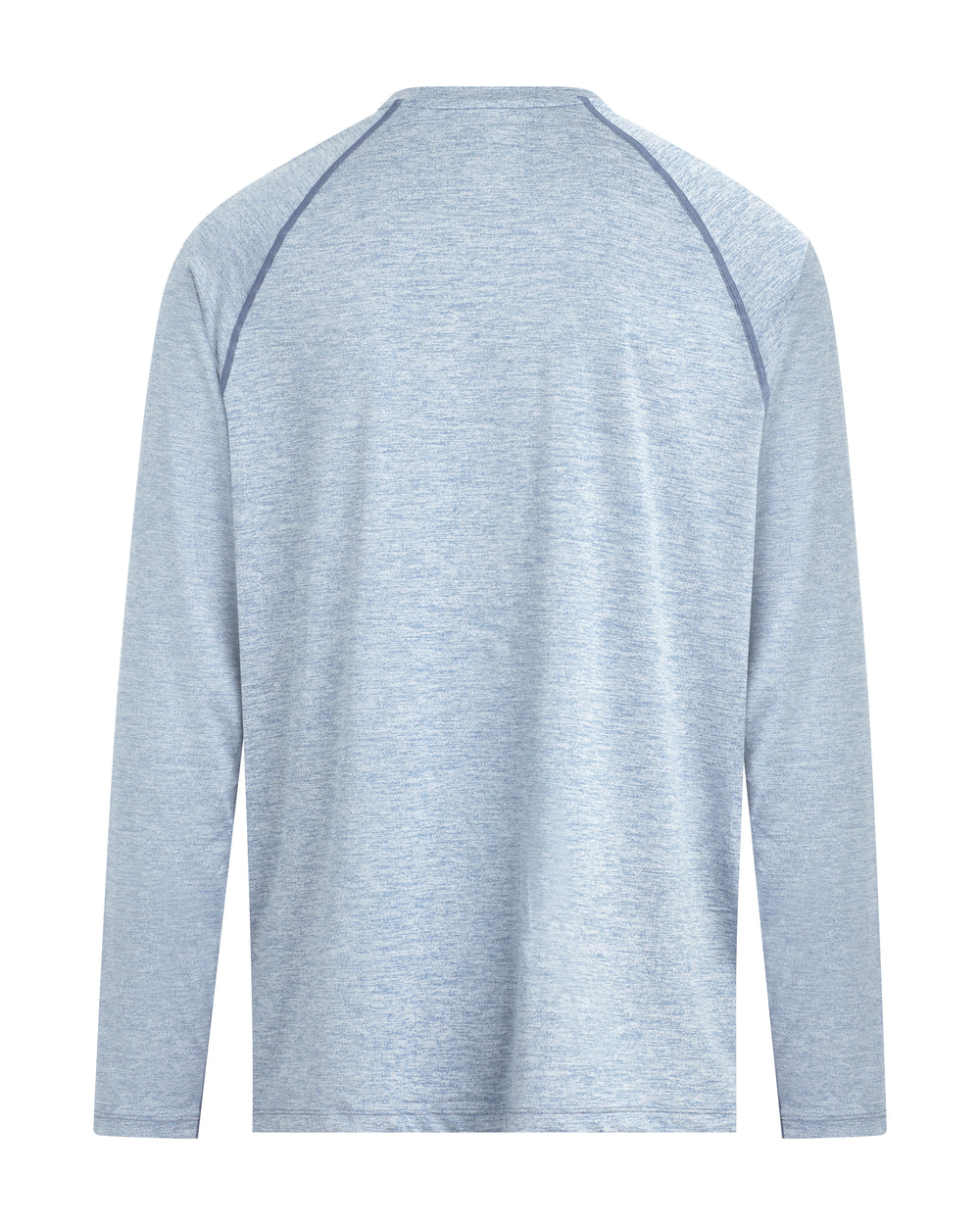 Long-Sleeved Raglan UPF 50+ Blue T-Shirt | Body Glove