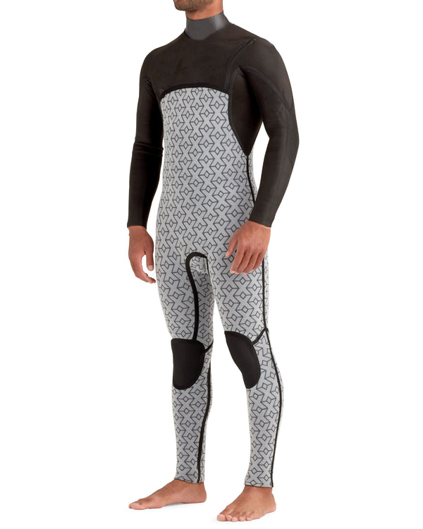 Men's Variant 4/3mm Chest-Zip Fullsuit | Black | Body Glove