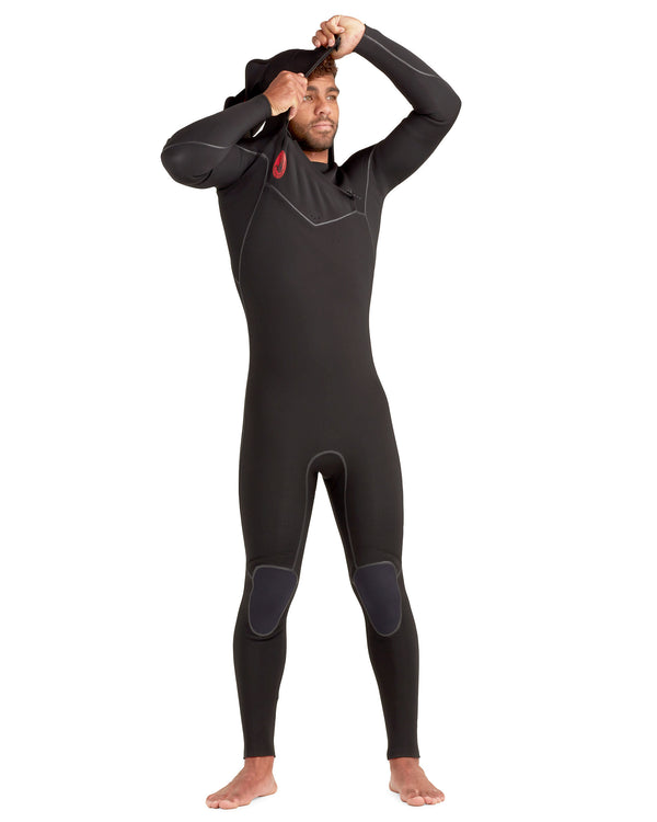 sea✖️me wetsuits Sisstr 4/3 Wetsuit | Seven Seas Chest Zip Full Wetsuit