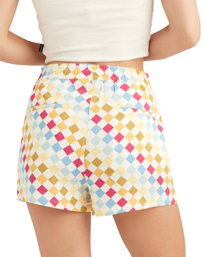 Easy Breezy Elastic Waist Shorts - Multi