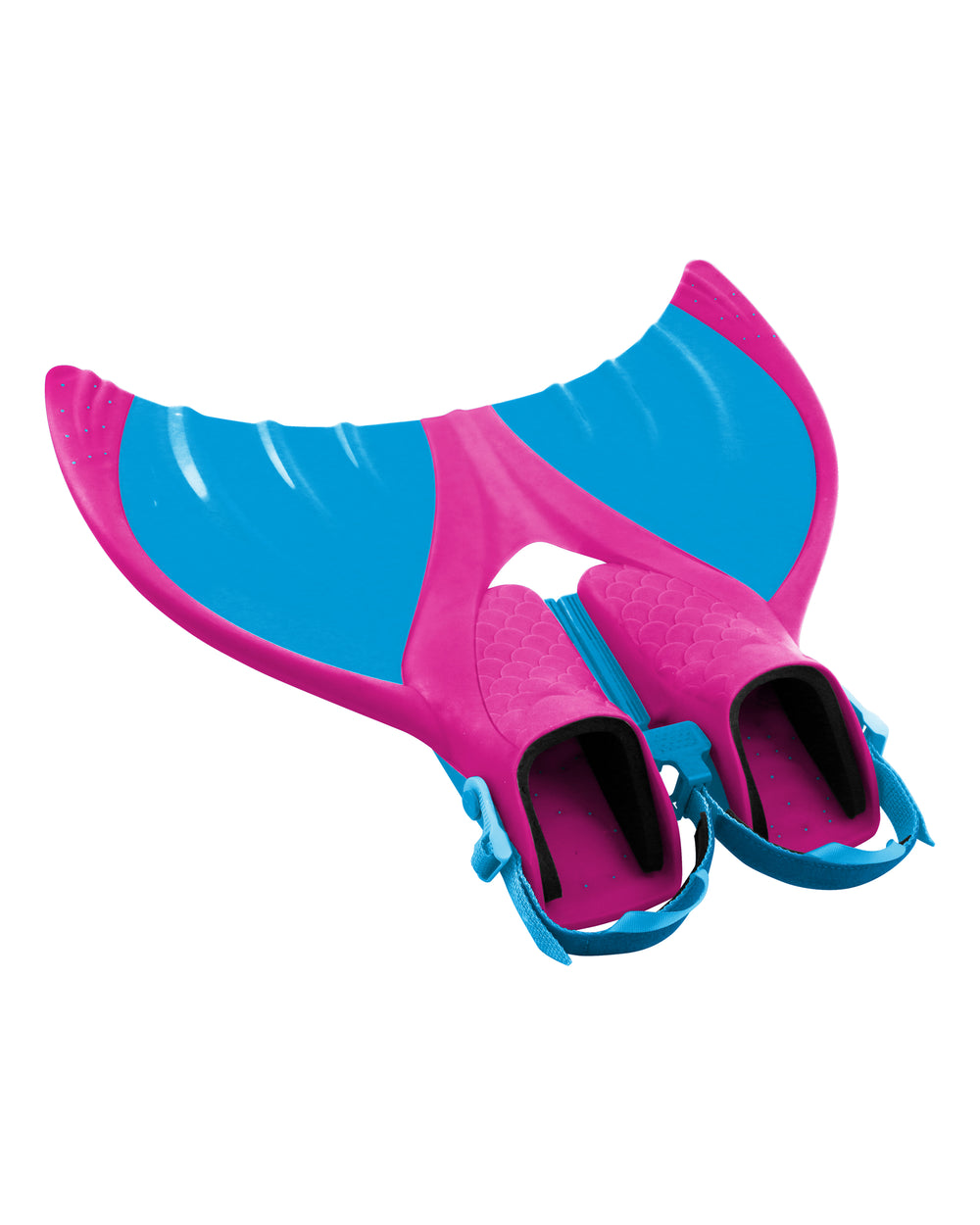 Kid's Mermaid Linden Foldable Travel Monofin- Pink/Blue