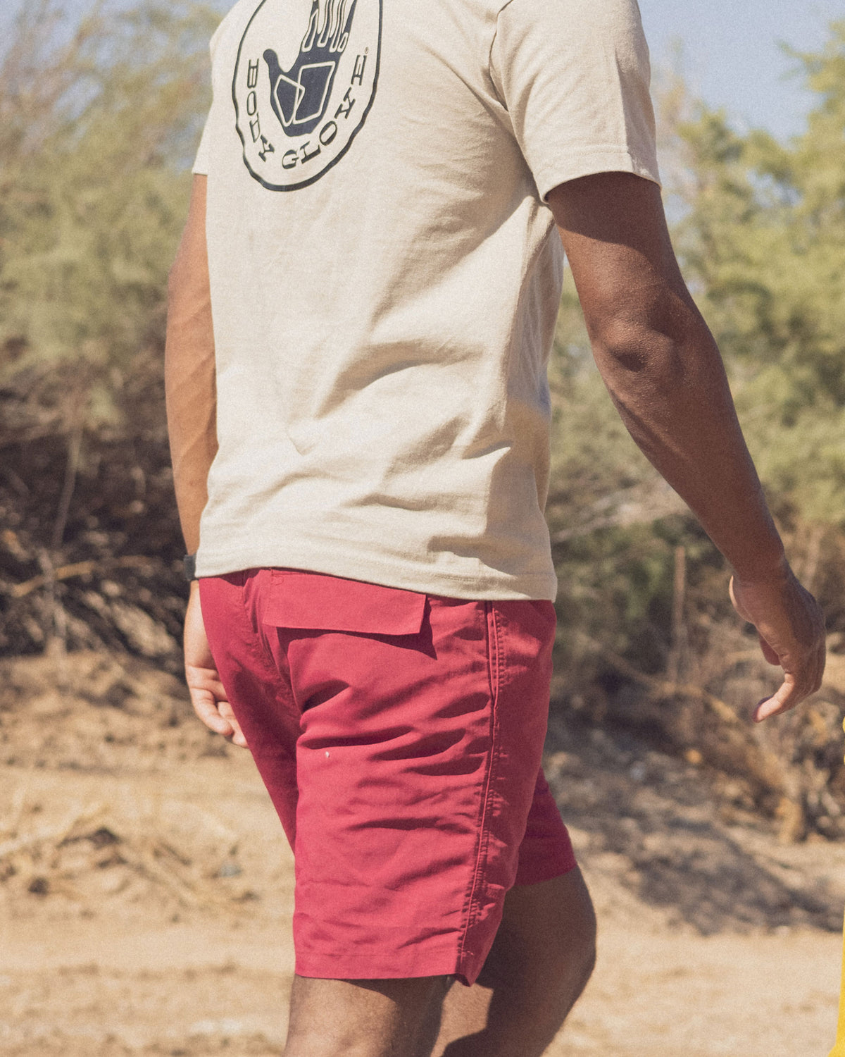 Burnout Trail Shorts - Crimson