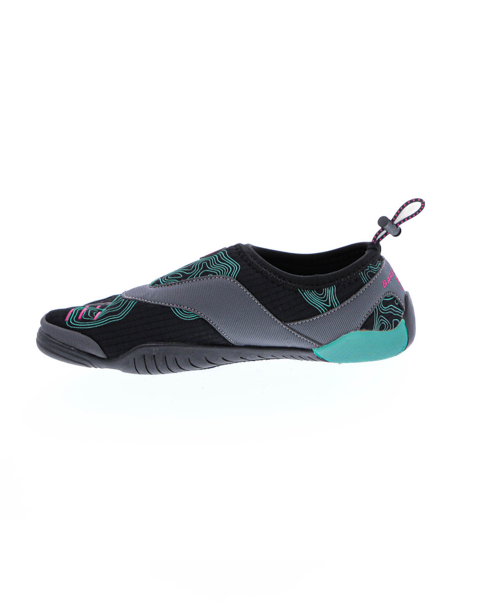 Women's 3T Barefoot Cinch Water Shoes - Black/Fuschia - Body Glove