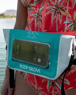 Costa Waterproof Cell Phone Hip Pack - Teal
