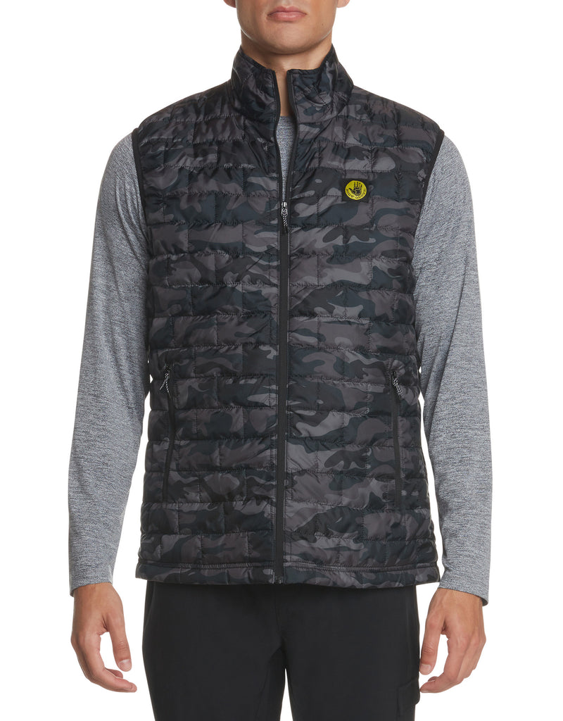 Camo Puffer Vest - Midnight Camo - Body Glove