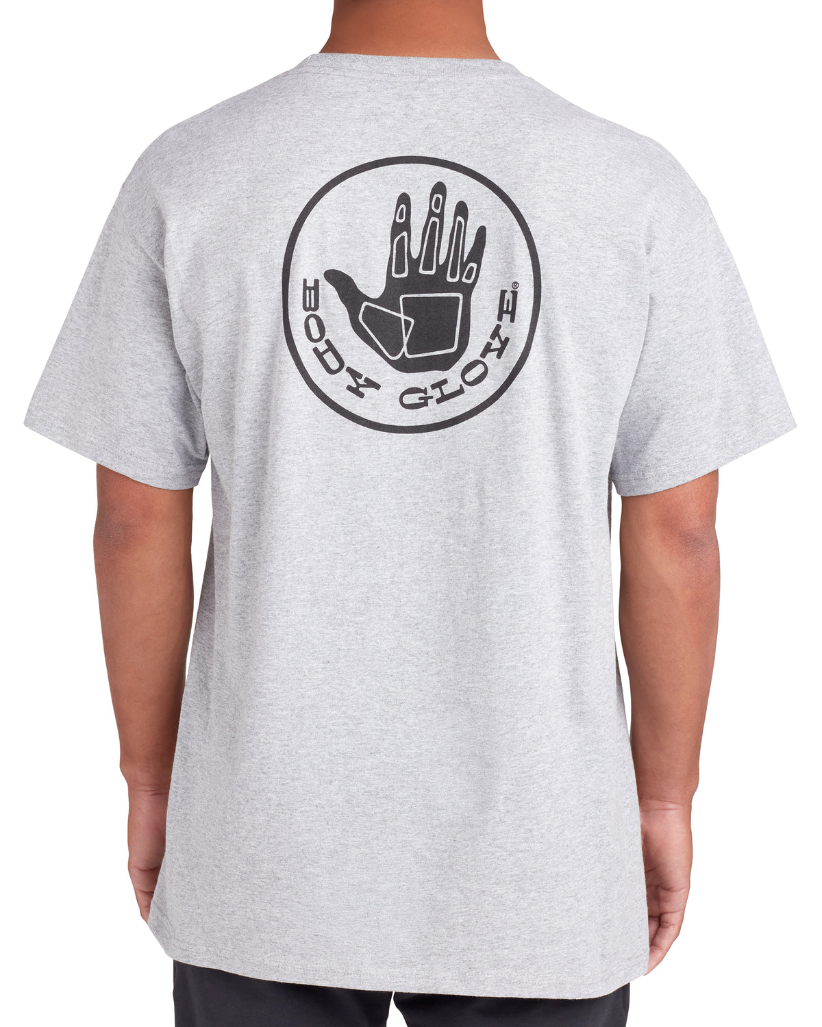 Heritage Short-Sleeved T-Shirt - Heather Grey Logo