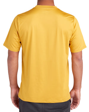 Short-Sleeved Pocket UPF 50+ T-Shirt - Mustard