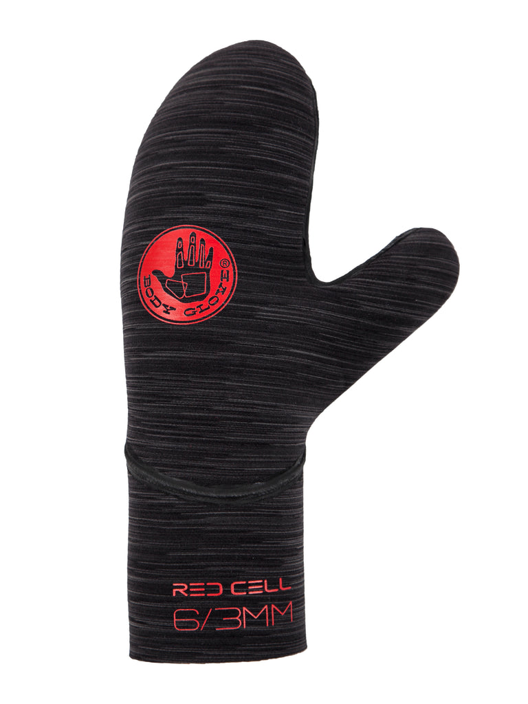 Red Cell Mitt Glove 6/3mm - Black - Body Glove