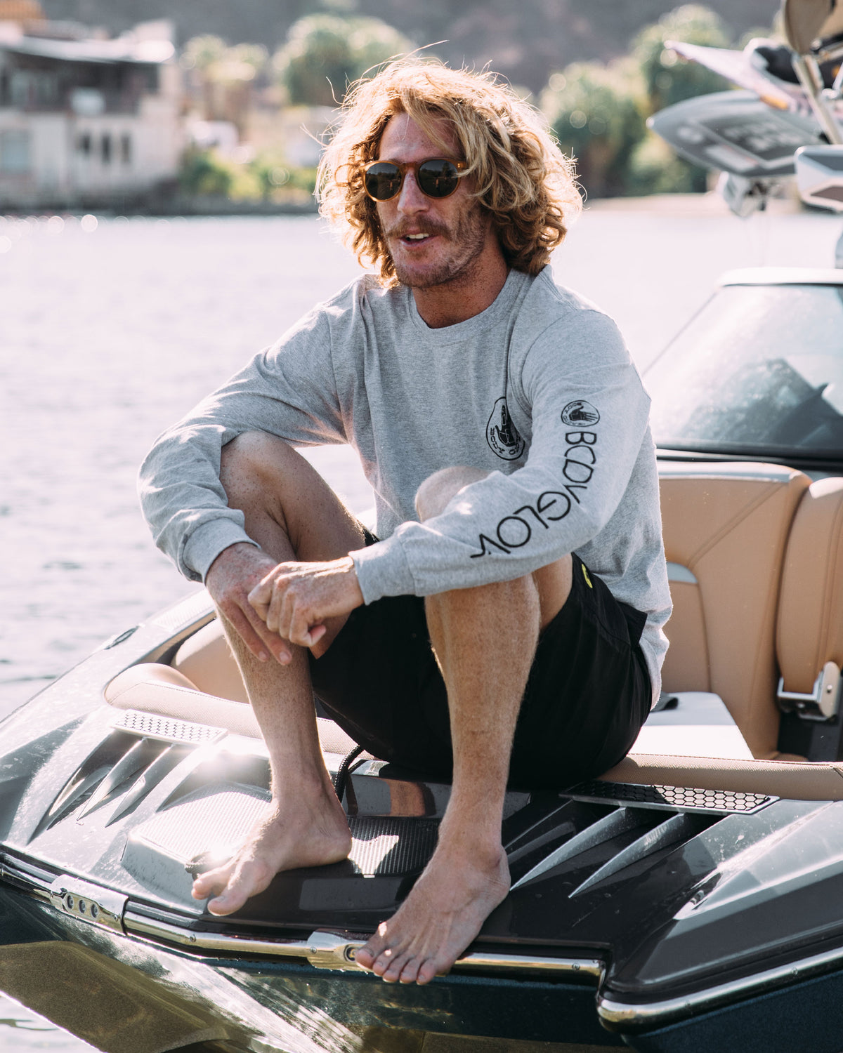 Heritage Long-Sleeve T-Shirt - Heather