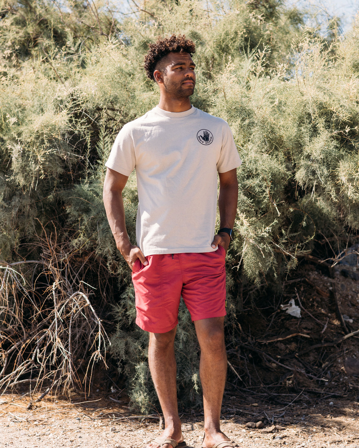 Burnout Trail Shorts - Crimson