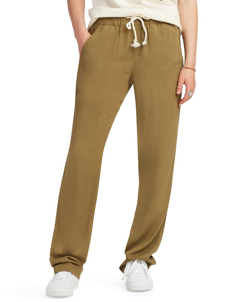 Feeling Good Drawstring Pant - Fern