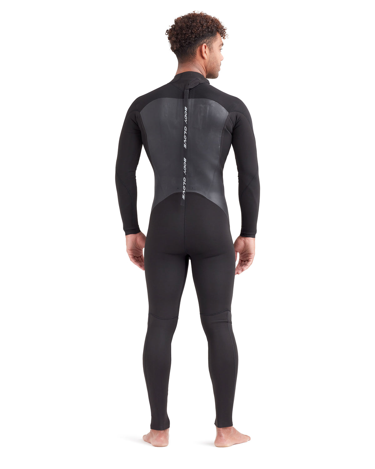 Phoenix 3/2mm Men's Back-Zip Fullsuit - Black