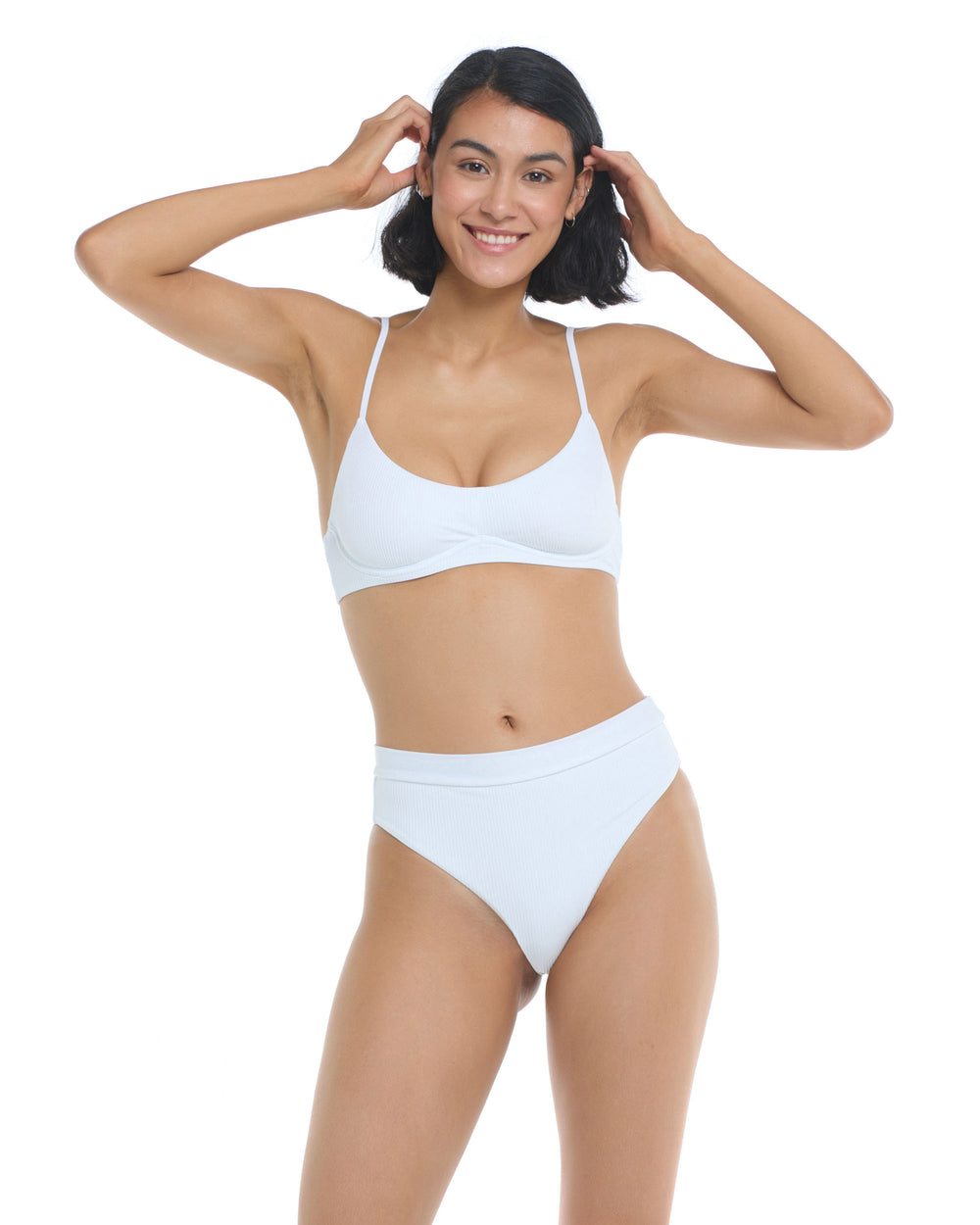 Ibiza Palmer Underwire Bikini Top - White