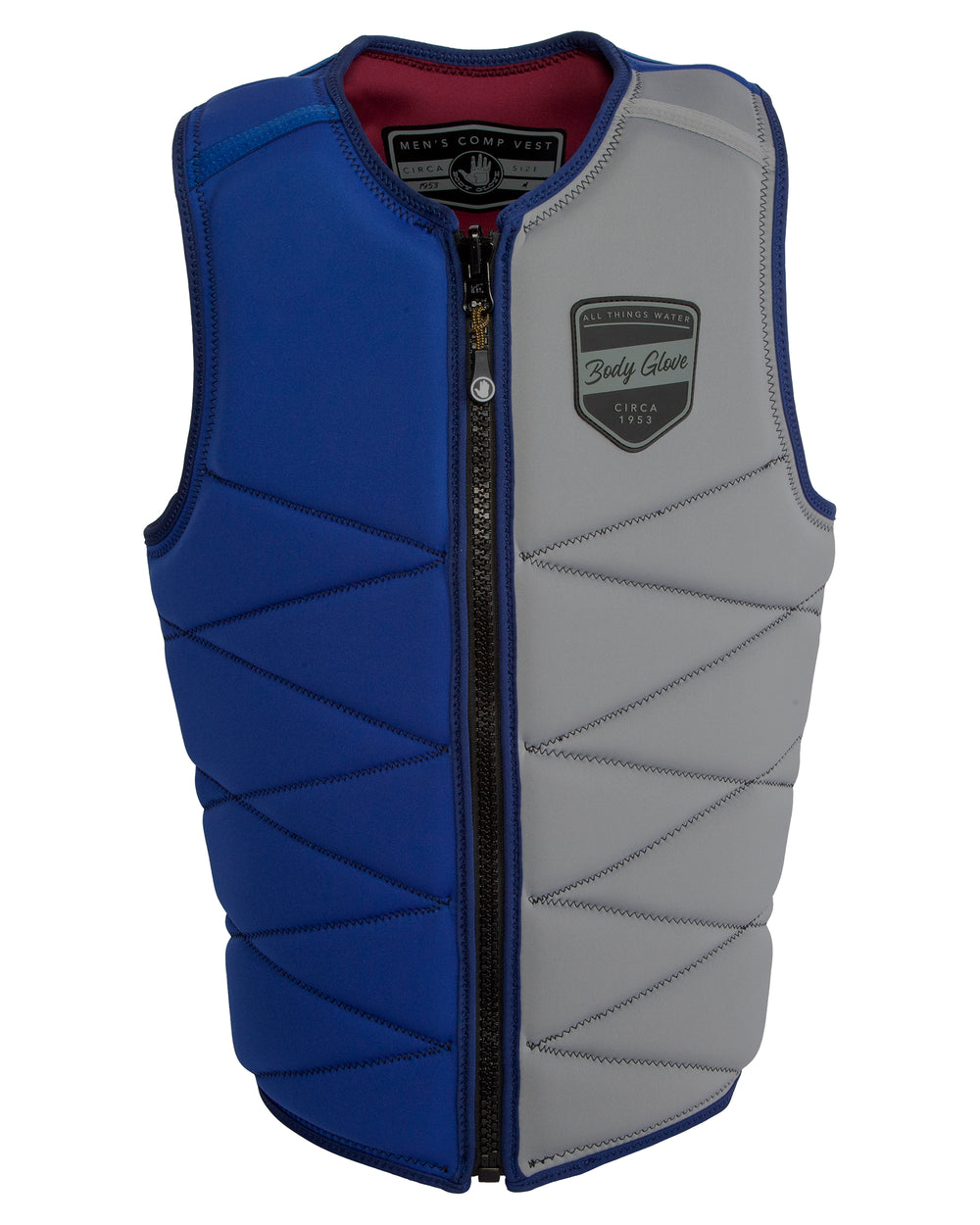 Men's Reversible Non USCGA Competition Vest - Grey/Blue