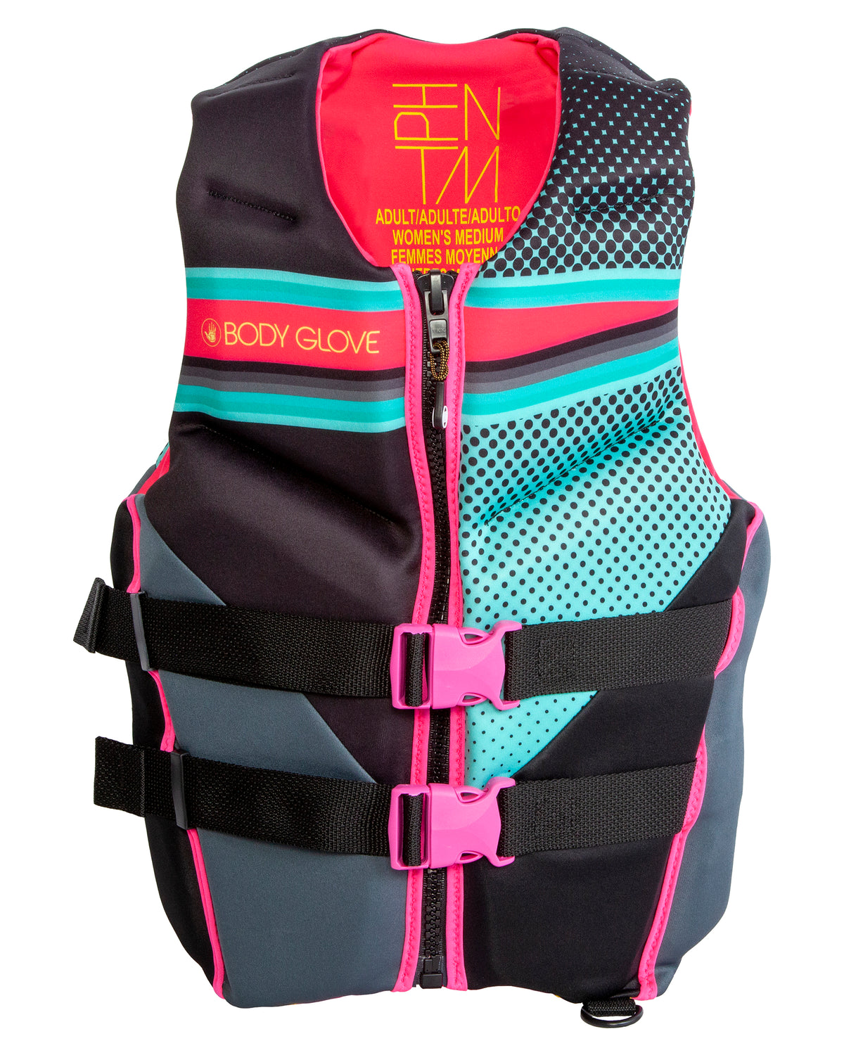 Phantom Women's USCGA + TCA PFD - Aqua/Pink