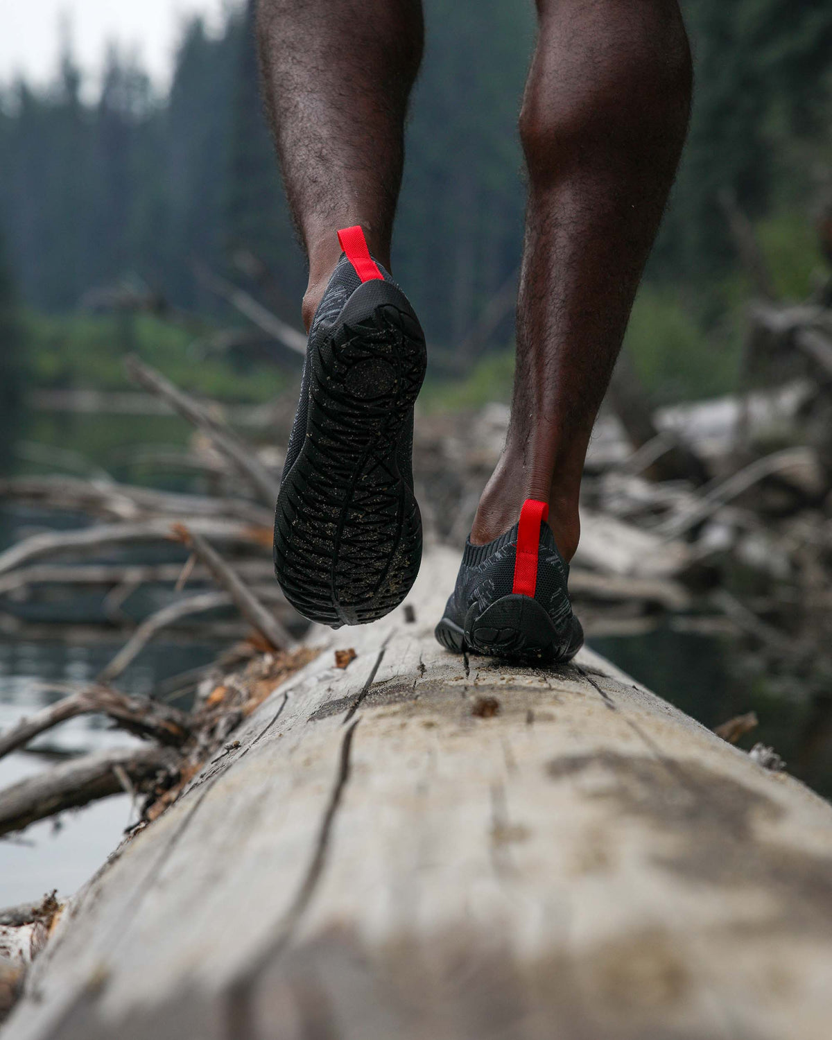 Men's Hydro Knit Siphon Water Shoes Black/Steel Grey Body Glove