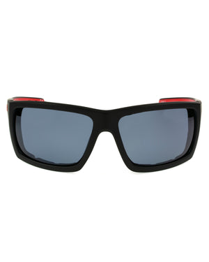 Men's  Sayulita Polarized Sunglasses - Black/Red