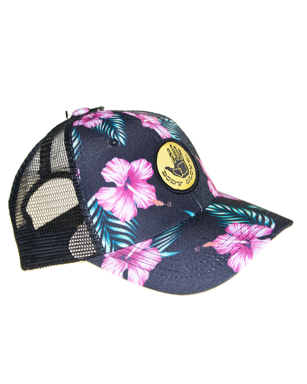 Printed Floral Trucker Hat - Multi