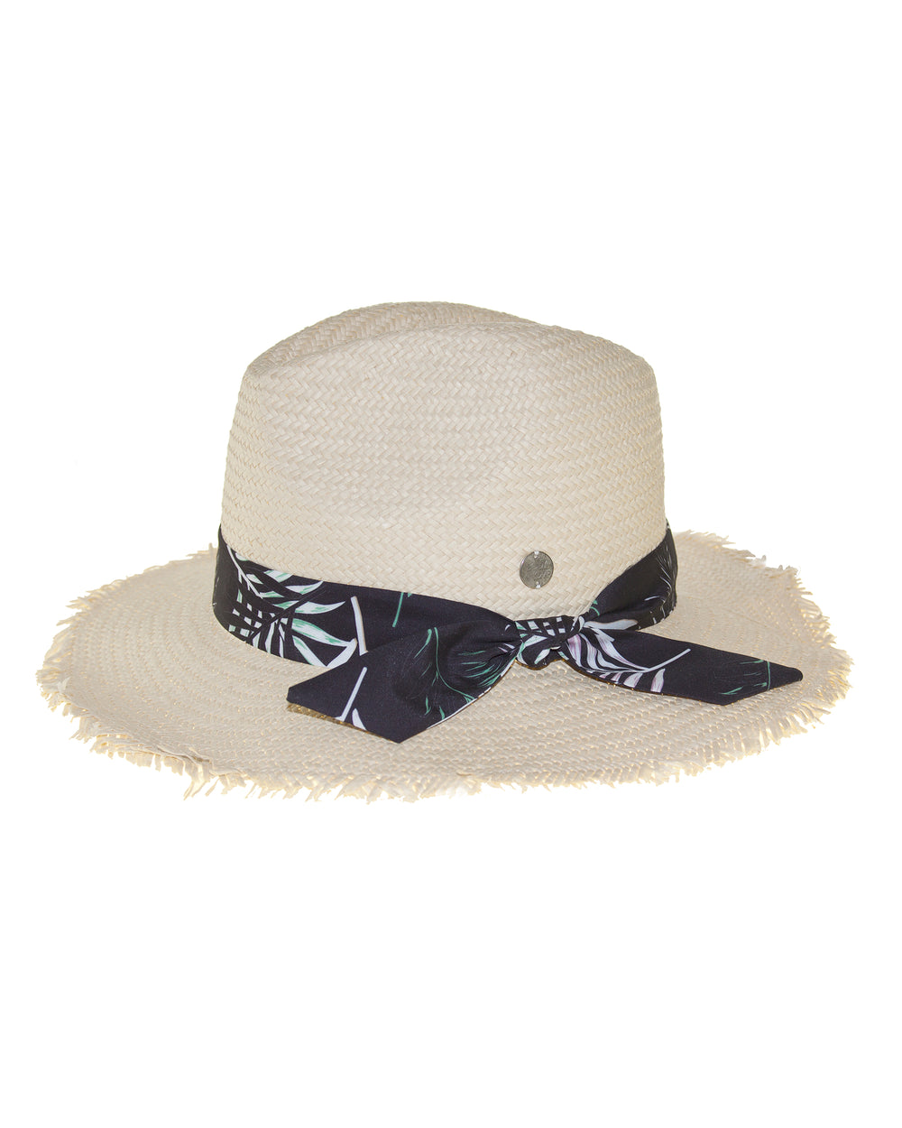 Woven Straw Panama Hat - Multi Palm