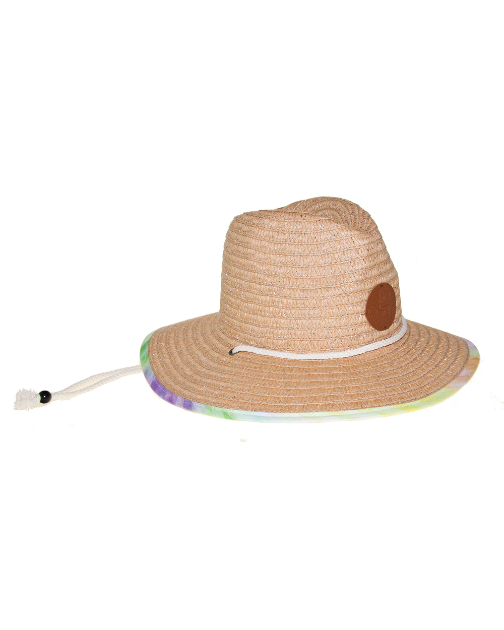 Novelty Straw Panama Hat - Kaleidoscope