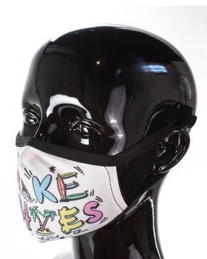 Kids' 3-Piece Face Mask Set - Logo, Make Waves, Surf Print