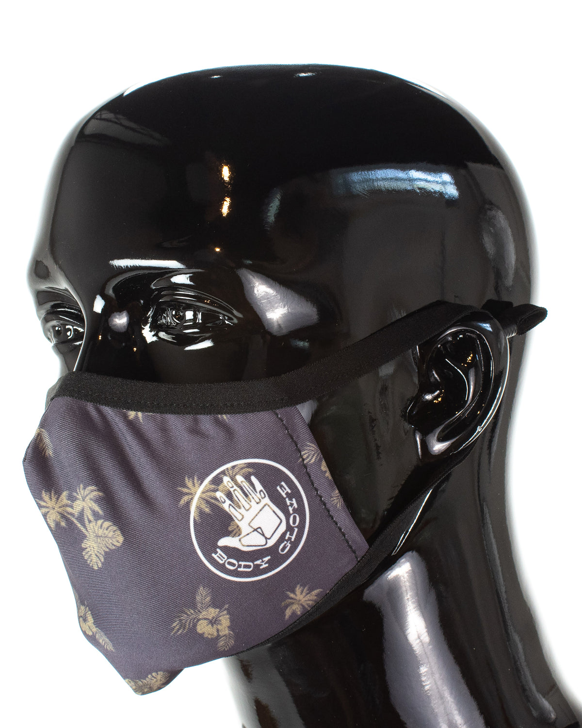 Men's 3-Piece Face Mask Set - Ombre, Palm Prints