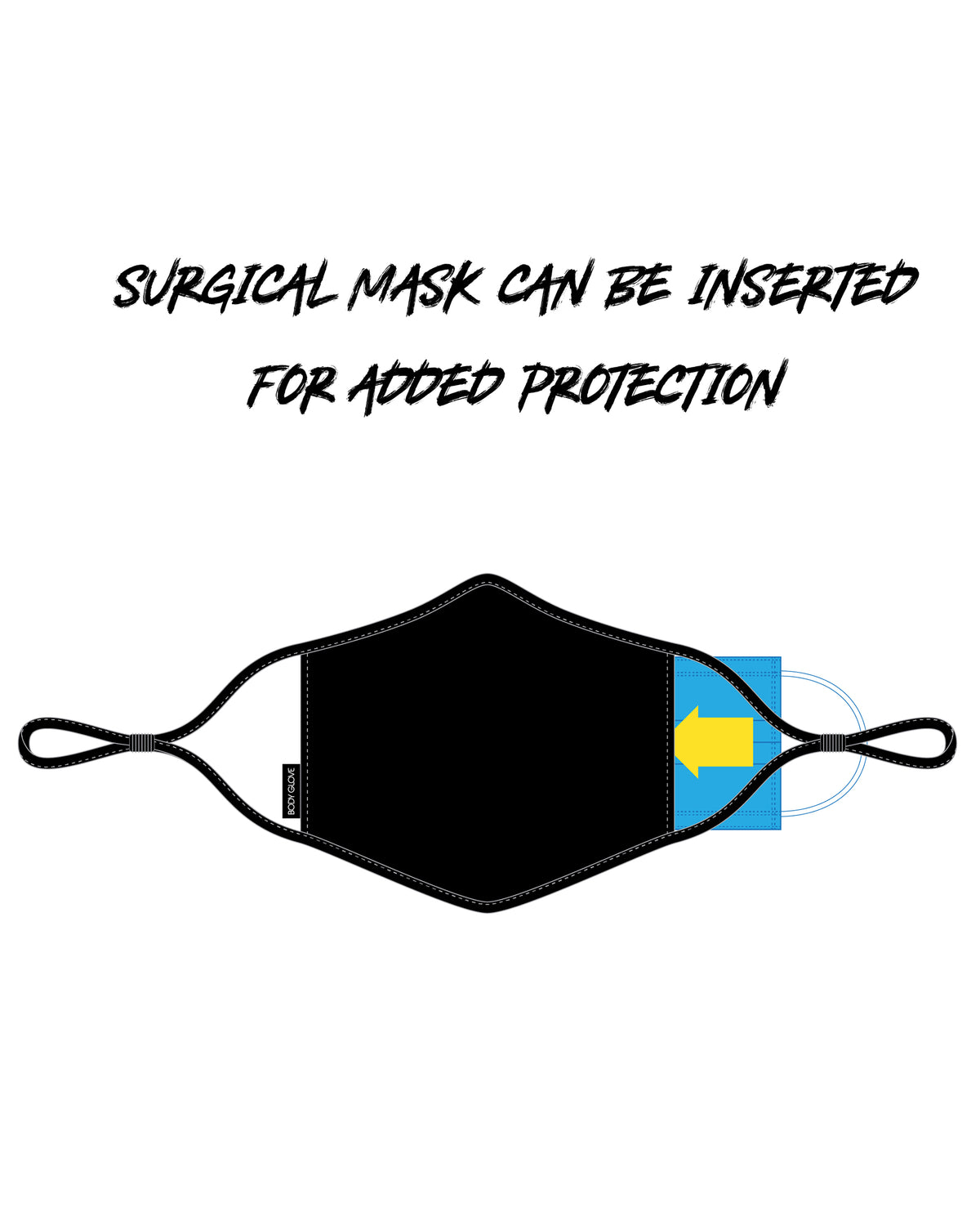 Men's 3-Piece Face Mask Set - Ombre, Palm Prints