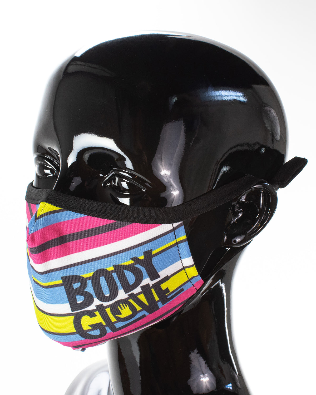 Women's 3-Piece Face Mask Set - Logo, Palm, Stripes