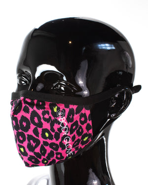 Women's 3-Piece Face Mask Set - Tie Dye, Leopard, Love