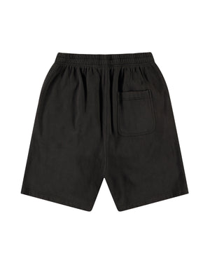 The Jogger Fleece Shorts - Black