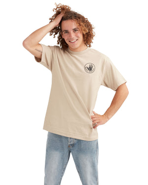 Heritage Short-Sleeved T-Shirt - Sand
