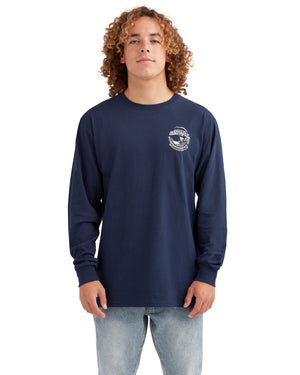 Waterborne Long-Sleeved T-shirt - Navy