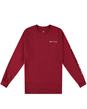 Crimson Long-Sleeved T-Shirt - Crimson