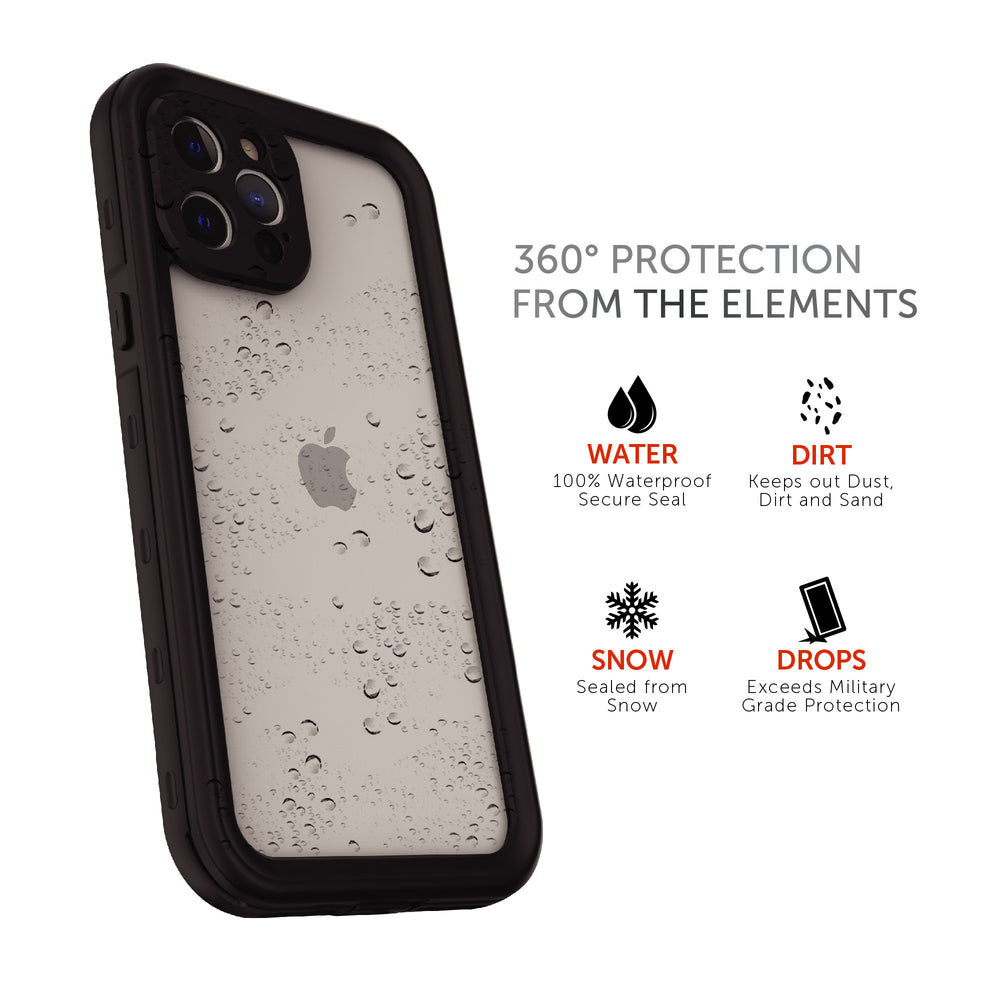 Waterproof & shockproof case for iPhone 12 Pro - 360° optimal protection